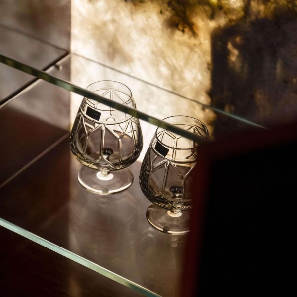 Modern Olival Cocktail Cabinet, Patagonia Stone, Handmade Portugal by Greenapple - Image 4