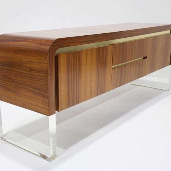 Vladimir Kagan Ribbon Sideboard/Credenza in Tawi Wood - Image 4