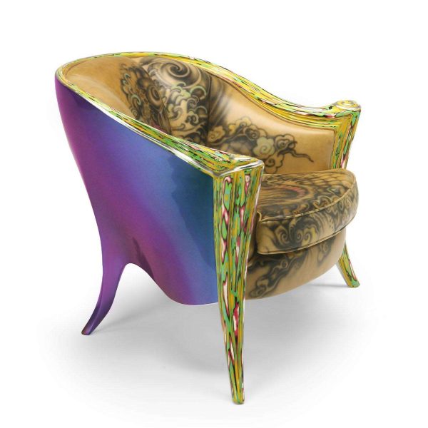 Opus Tattoo Armchair by Carlo Rampazzi - Image 6